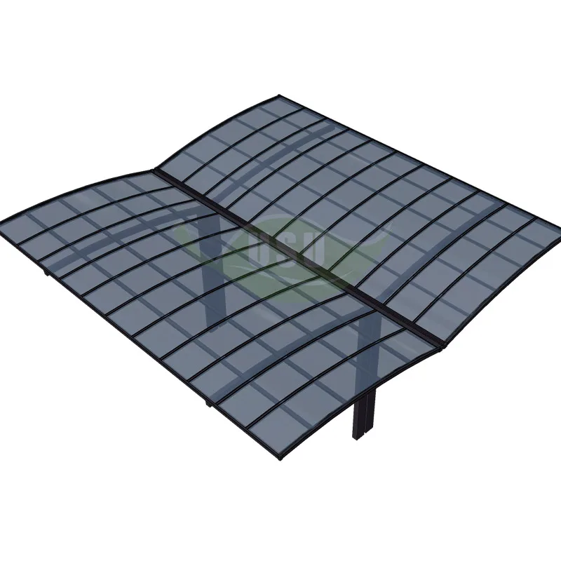 Modern designs 6x6 Polycarbonate car carport canopy