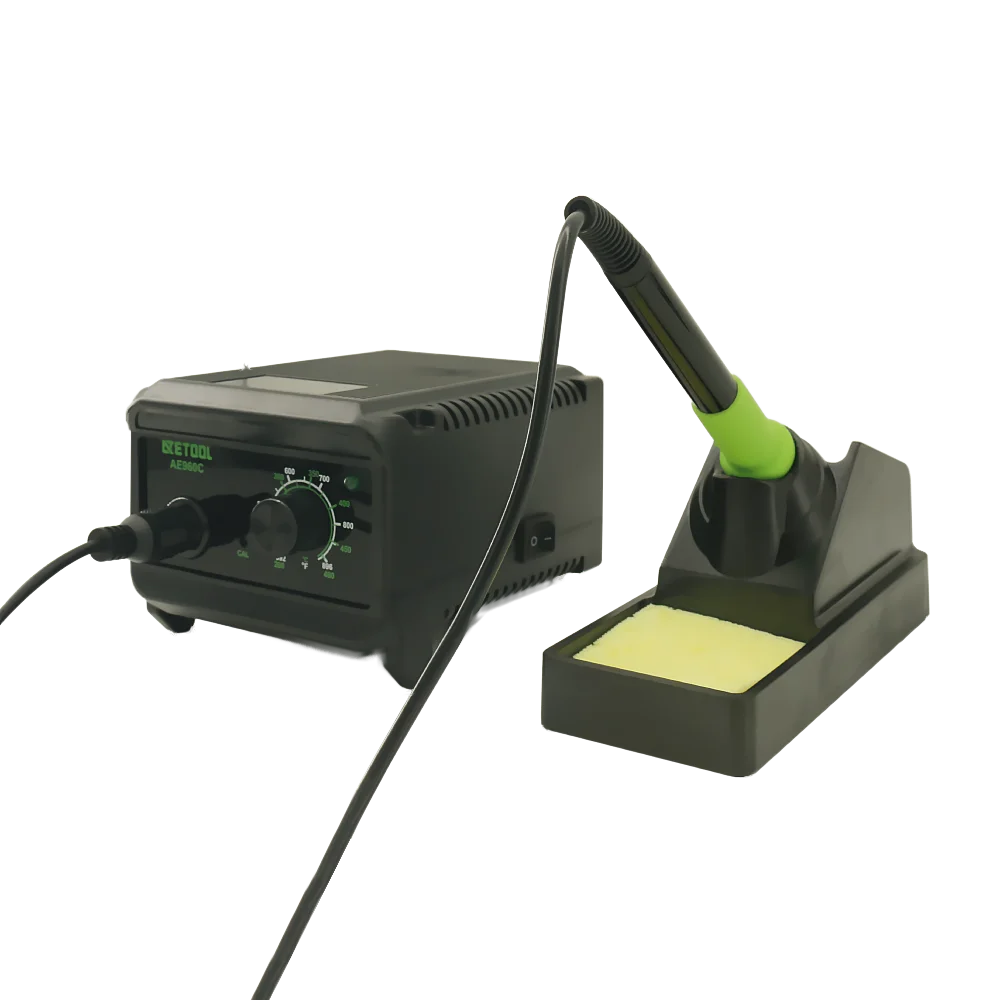 Паяльная станция ATETOOL AE960C 60 Вт с нагревательным элементом PTC T900 универсальная