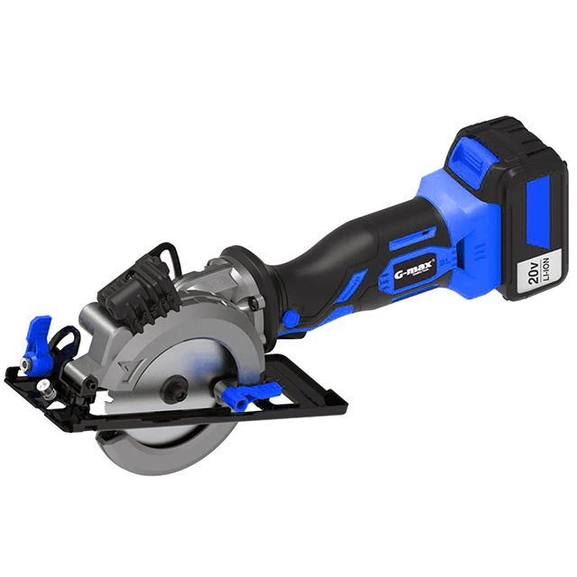 G-max Cordless Rechargeable 20V 115mm Mini Circular Saw For Portable Cutting