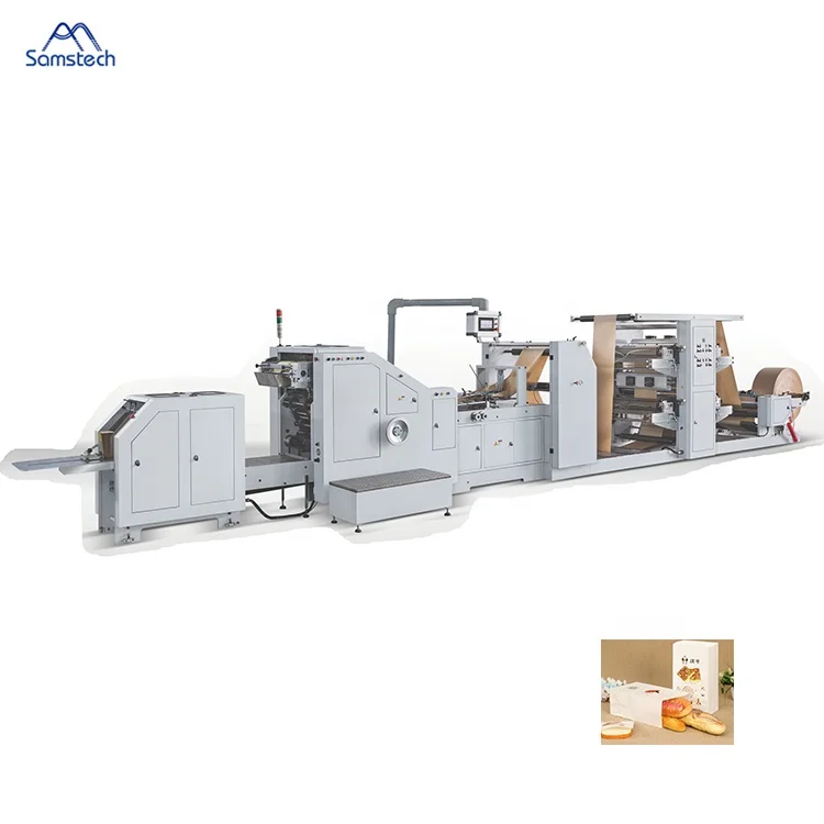 
Автоматическая машина для производства бумажных пакетов с индивидуальным логотипом 
