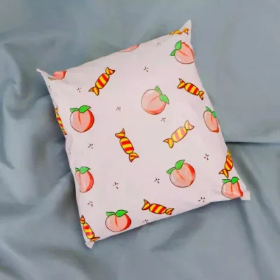 Custom biodegradable polyester mailer courier envelope packaging shipping bag with self adhesive