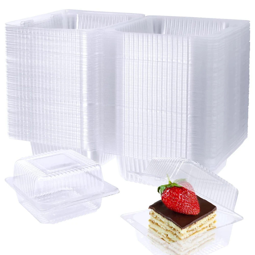 Customized Fresh Fruit Packing Boxes Disposable Plastic Clamshell 4 Kiwi Fruit Packaging Container Box
