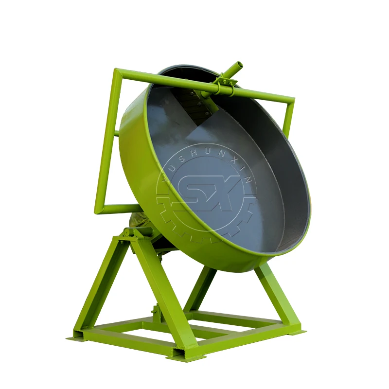 Disc fertilizer granulation rounding machine
