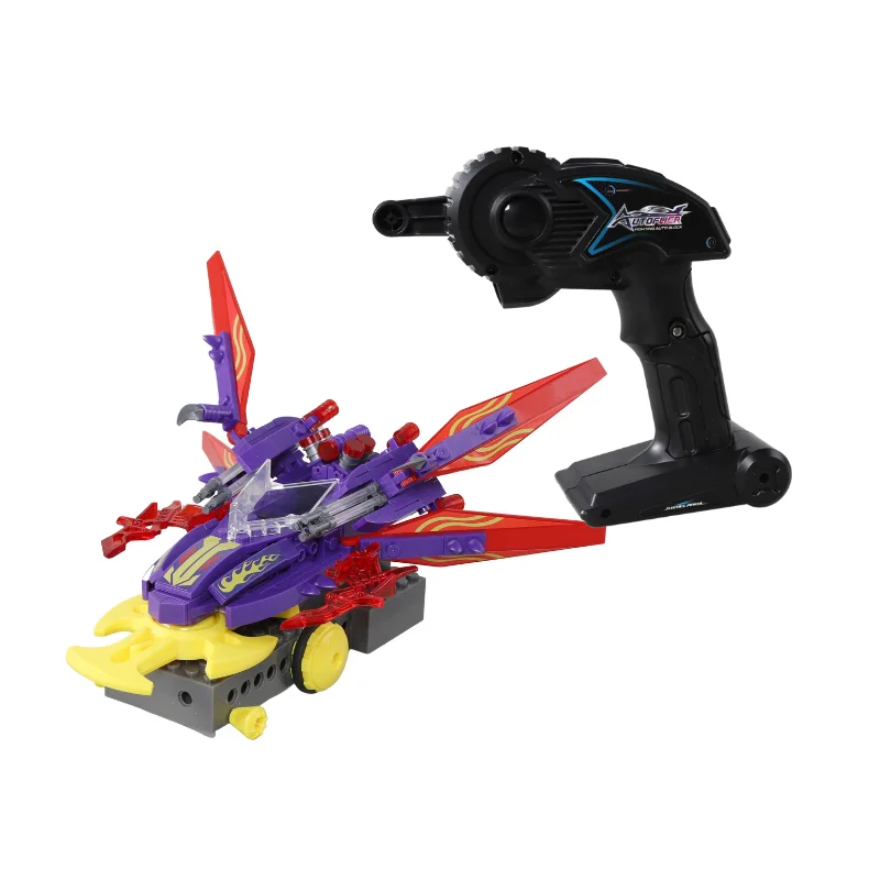2.4G Autoflier Building Block Fighting Vehicle Double Battle Multi-Function Remote Control Car