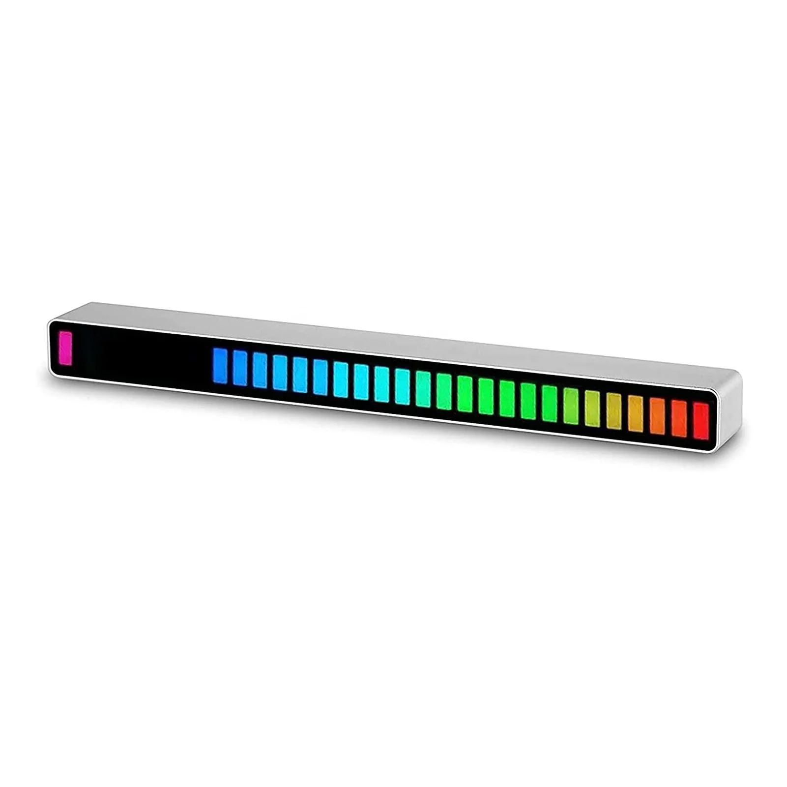 
Wireless Rhythm Light RGB Voice Control Voice Control Music Rhythm Light LED Computer Car Atmosphere Pickup Light 