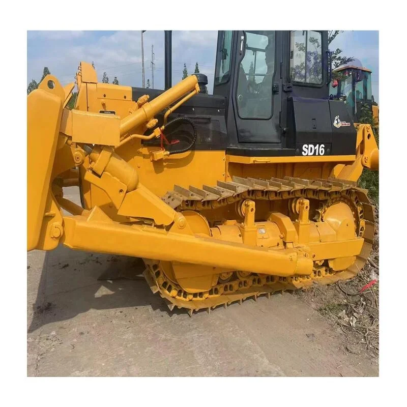 Discounted  Price SHANTUI Used Bulldozer SD16 With winch used shantui dozers sd16 sd22 sd32