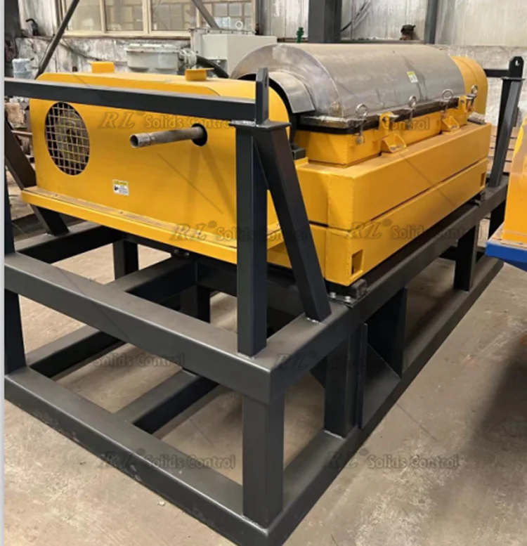 High efficiency of drilling mud centrifuge/drilling fluid circulating mud treatment equipment