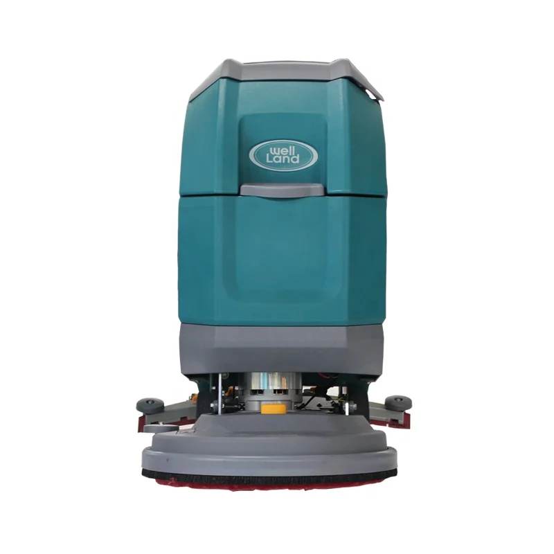 Top Quality Hardwood Floor Washing Low Noise Hand Push Floor Scrubber Walk Behind Auto Scrubber