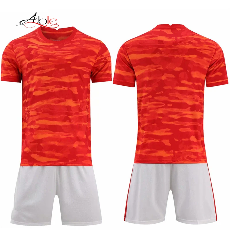Able Camisas De Time Maillot Foot Jersey Camisetas Futbol Soccer Football Uniform