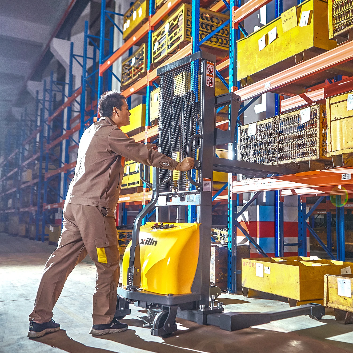 Шилин гидравлический forklilt укладчик 1000/1500kgs, размеры для возраста от 1 1,5 t 2200lbs 3300lbs 1,6 m 2,5 m 3 M USB кабель с полу-электрический преддошкольного возраста; Штанины; Складское оборудование