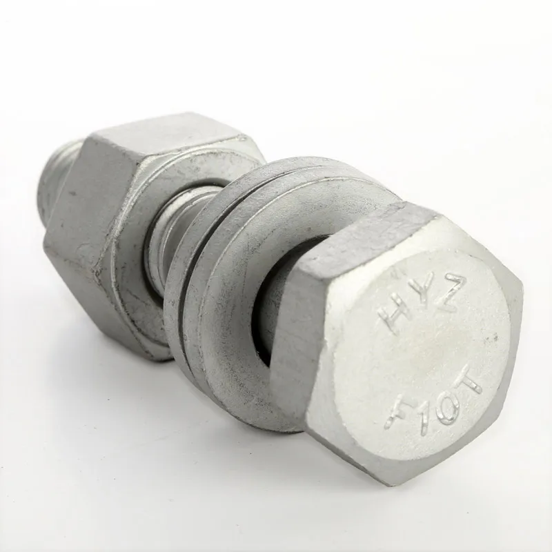 JIS B1186-1995 шестигранные болты f10t оцинкованные с гайкой и шайбой