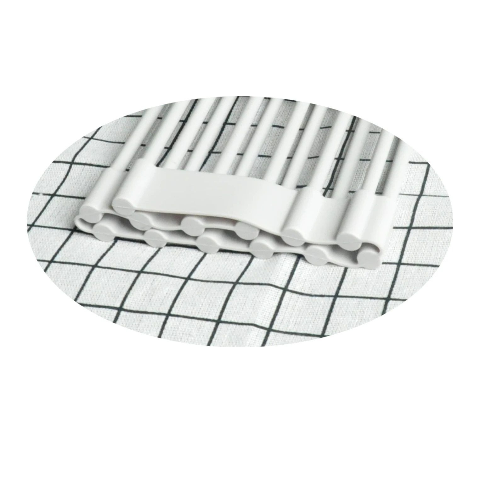 Standard Kitchen Food Grade Accessories Vegetable Dishware Drying Rack Silicone Plastic Draining Rack