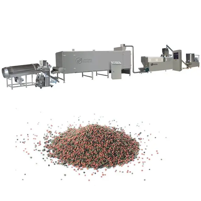 Fish Feed Pellet Machine Processing Line Aquarium Fish Feed Machine