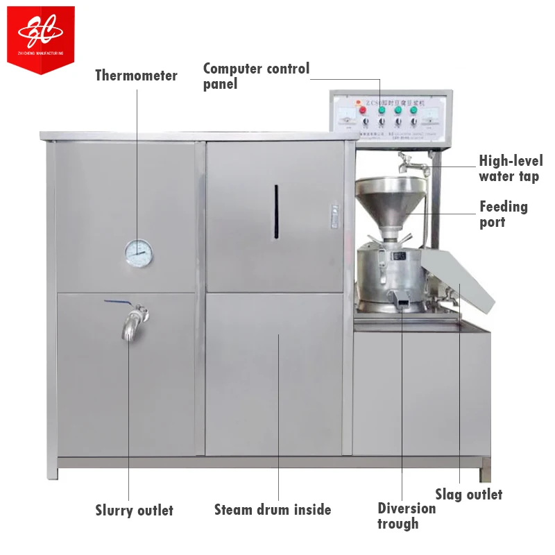 Industrial soy milk machine/soybean milk tofu making machine soya milk machine /soy bean milk machine