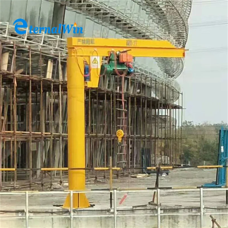 Jib Crane rotating  portal Crane column Mounted Jib Crane Electric Slewing Cantilever Arm Length