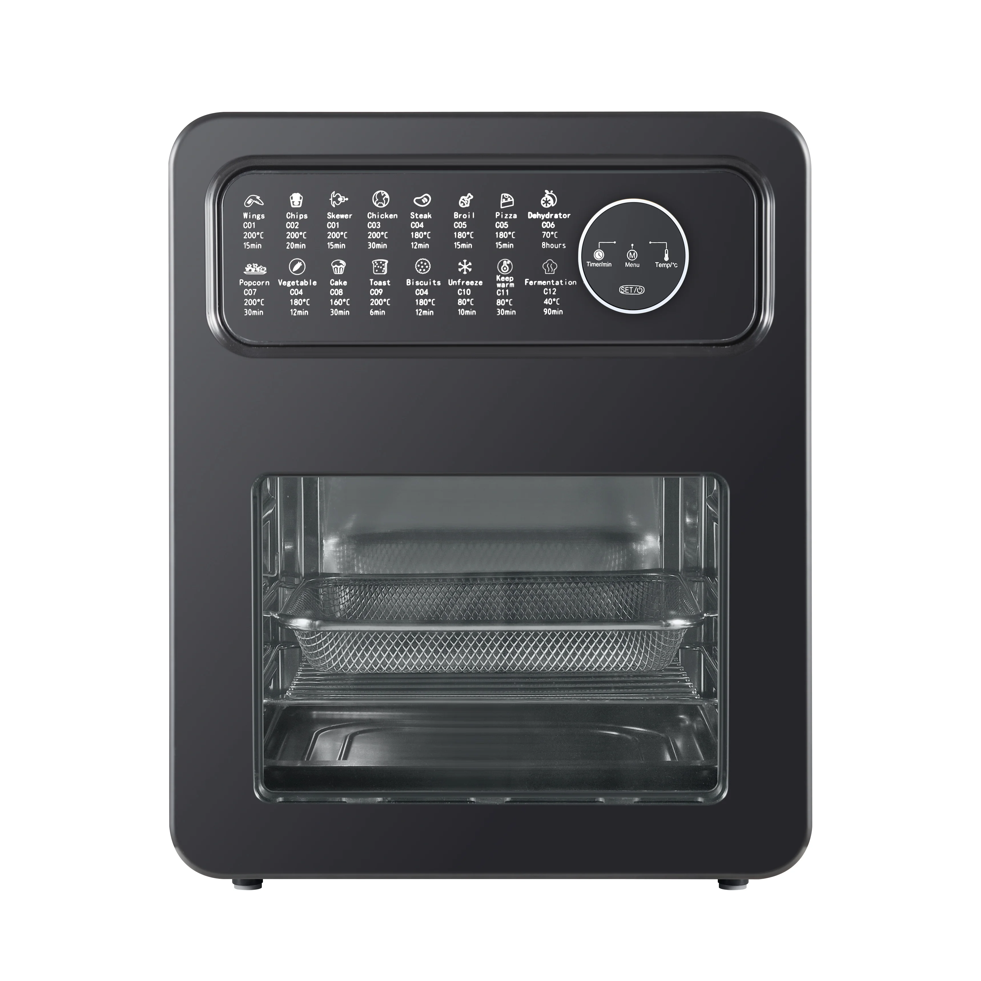 OUGUANXUAN FACTORY new design 15L olla freidora sin aceite air fryer oven