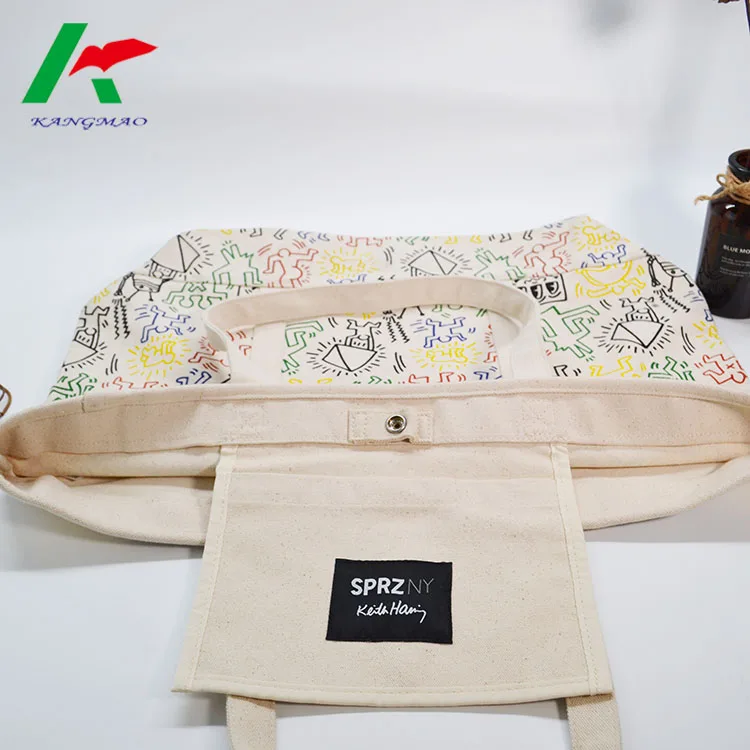 High Quality Reusable Cheap Custom Logo Cotton Canvas Beach Bag, Cotton Canvas Tote Shopping Bag