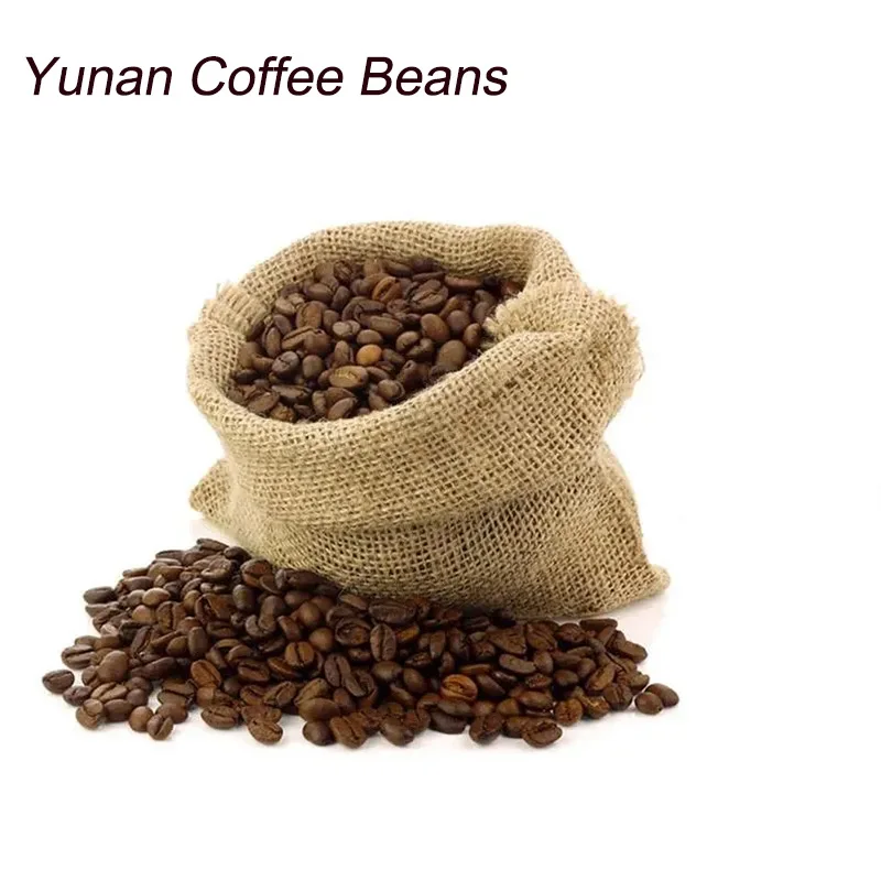 Поставка кофейной основы Юньнань зеленые кофейные зерна Арабика/Робуста Арабика
