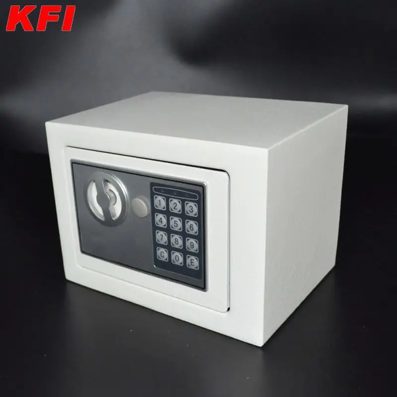 Digit password jewellery safe box metal mini key safe deposit box