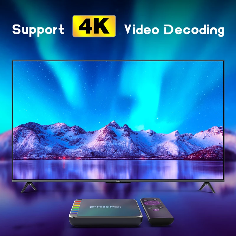 Wholesale Set Top Box H96max Quad Core Android 11 Dongle S905 W2 Dual WiFi Smart Streaming Device 4K IPTV TV BOX Android TV Box