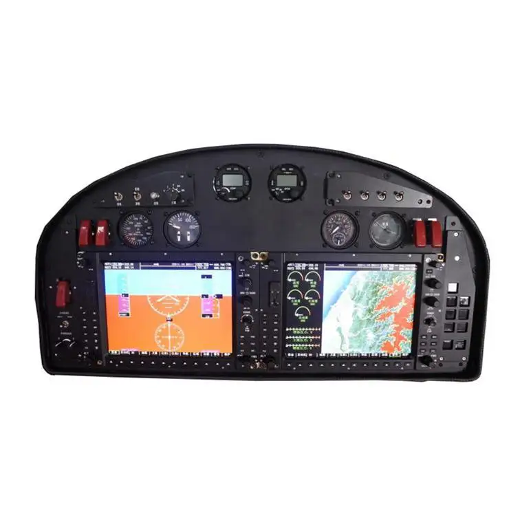 Alarm function aircraft multifunction lcd display of aircraft basic instruments