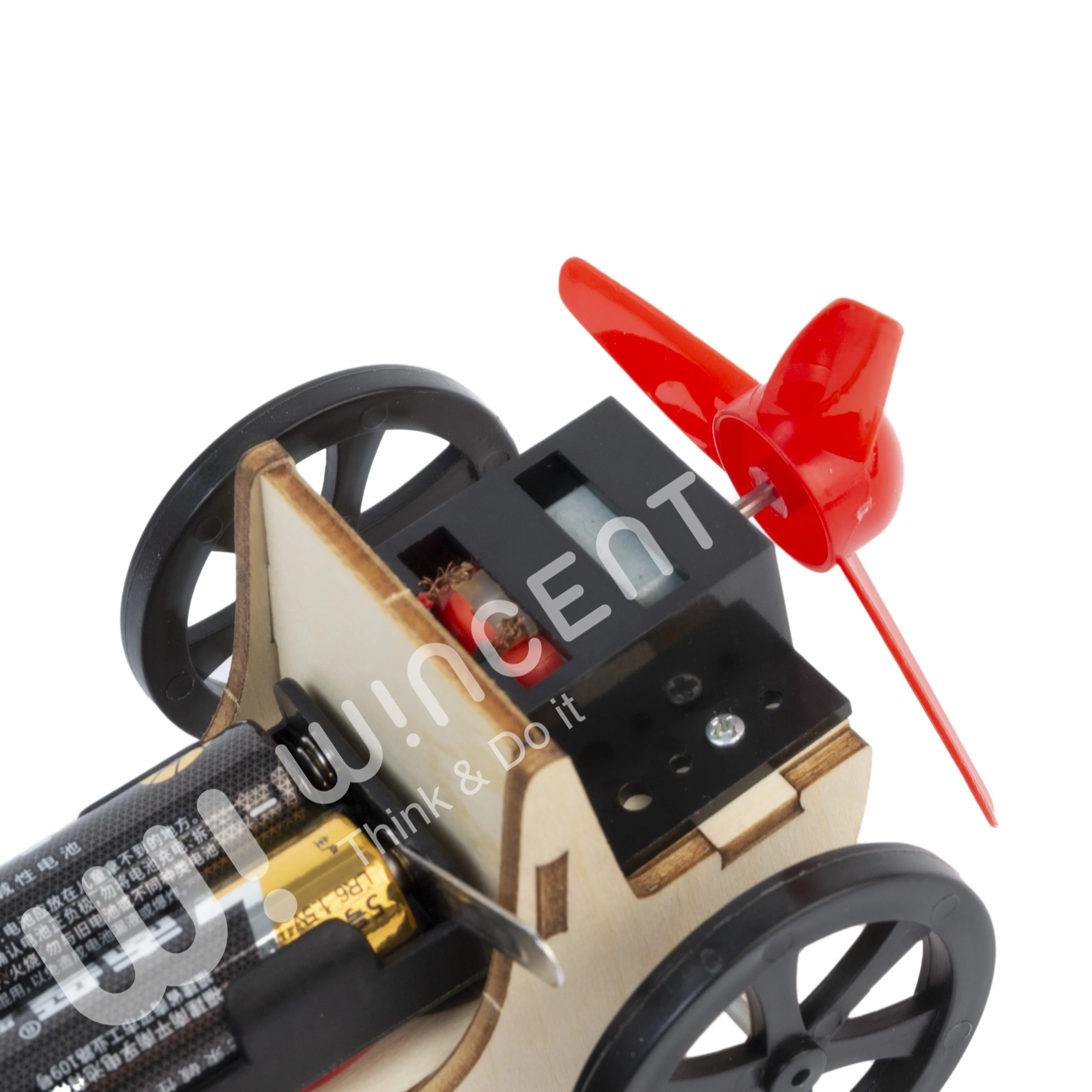 Wind Reaction Thrust DIY Racing Car Kids stem educational toys kids science experiment kits