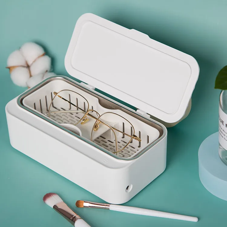 Mini Portable Ultrasonic Cleaner Quiet Eyeglass Jewelry Sonic Cleaner Watches glasses ultrasonic cleaning machine