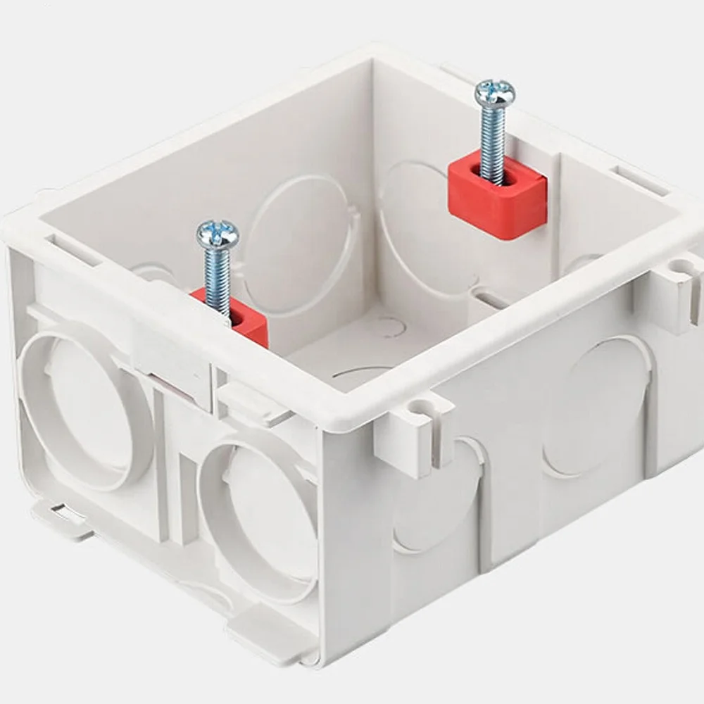 86 Тип ПВХ коробка Пластиковая распределительная Подключаемая