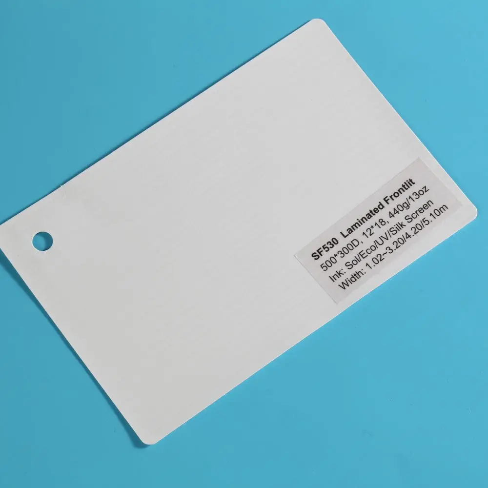 Sounda 440gsm 500*300D/12*18 Laminated Frontlit PVC Flex Banner