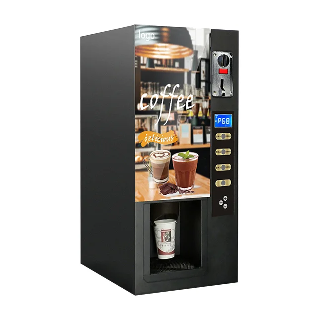 china coffee vending machine manufacturer coin operated system coffee vending machine