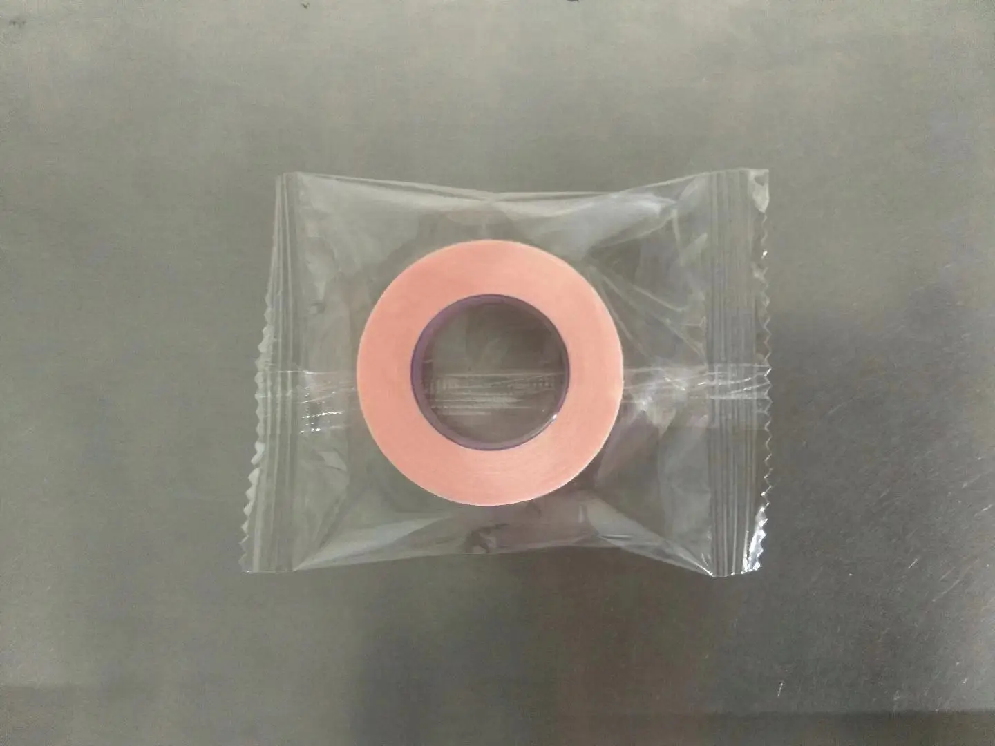 Private label Pink Green  Individual Bag Lash Tape Microporius Fabric Medical Eyelash Extension Tape