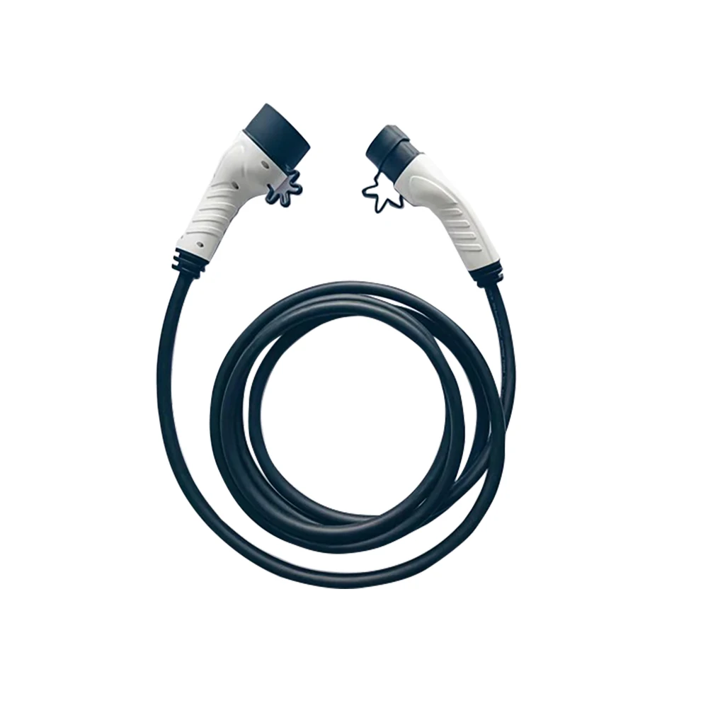 Iec62196-2 Тип 2 типа 16Amp в черного цвета на каблуках высотой 5 метр сила фабрики ev шт.; Штепсель для
