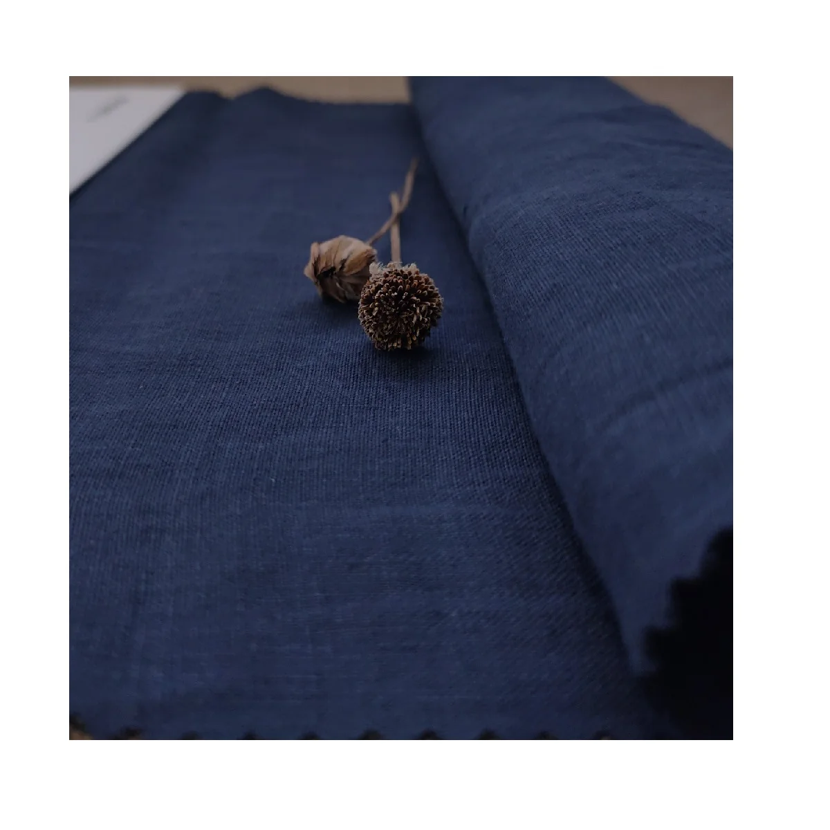 Good quality 100% organic hemp plain woven fabric for shirts wholesale