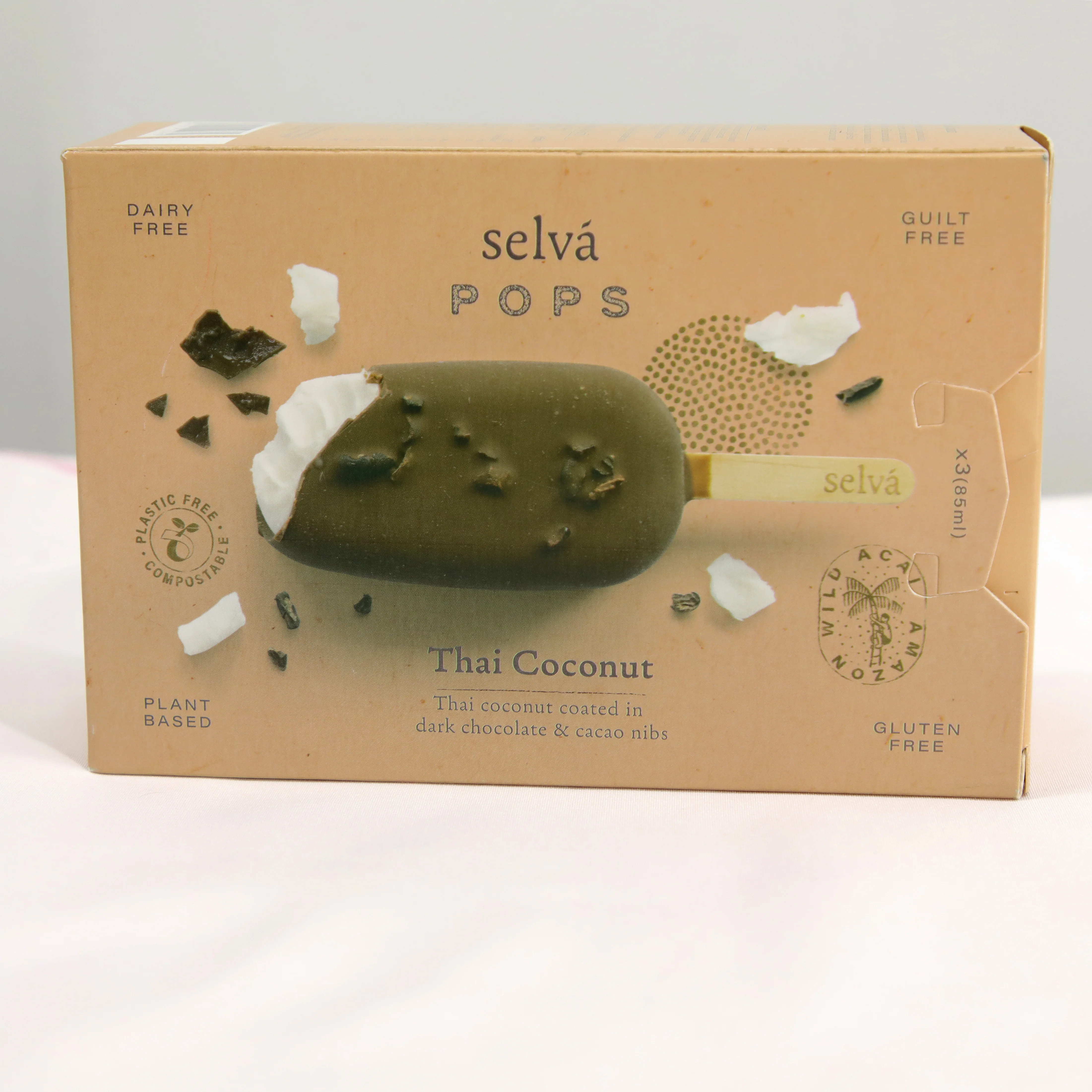 Custom Logo Caja para Paletas Helado Mochi Ice Cream Packaging Popsicles Paper Box