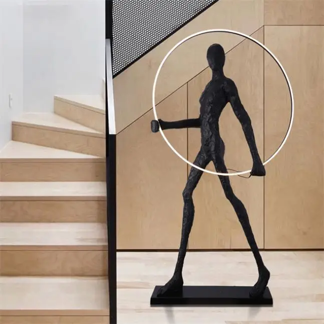 Low-Key Retro Northern Europe Character Light Luxury Villa Beddide Living Room Tiffany Floor Lamp