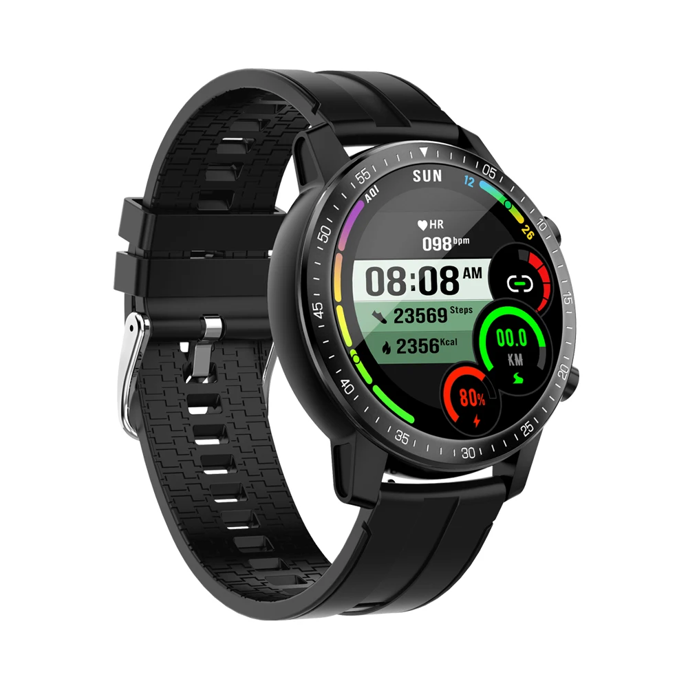 
Smart Watch,Fitness Tracker Silver 1.28 inch full circle large colo with Heart Rate Monitor Blood Oxygen Meter Sleep Step 