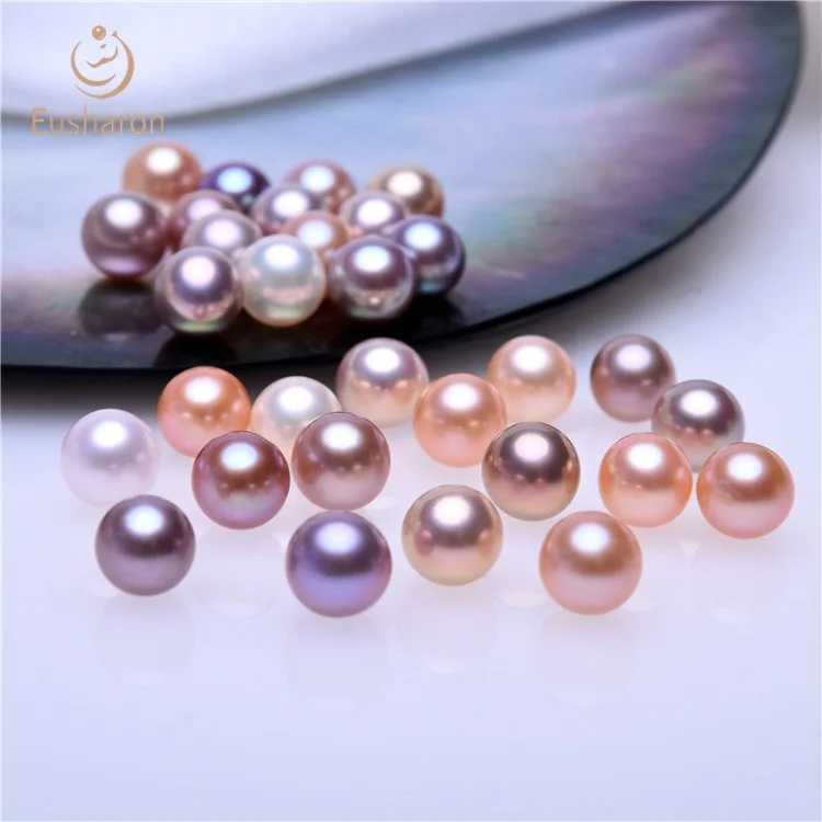 
China Wholesale 5.5-6mm Top Quality No Blemish Tiny Size Fresh Water Perlas Natural Cultured Freshwater Pearls 