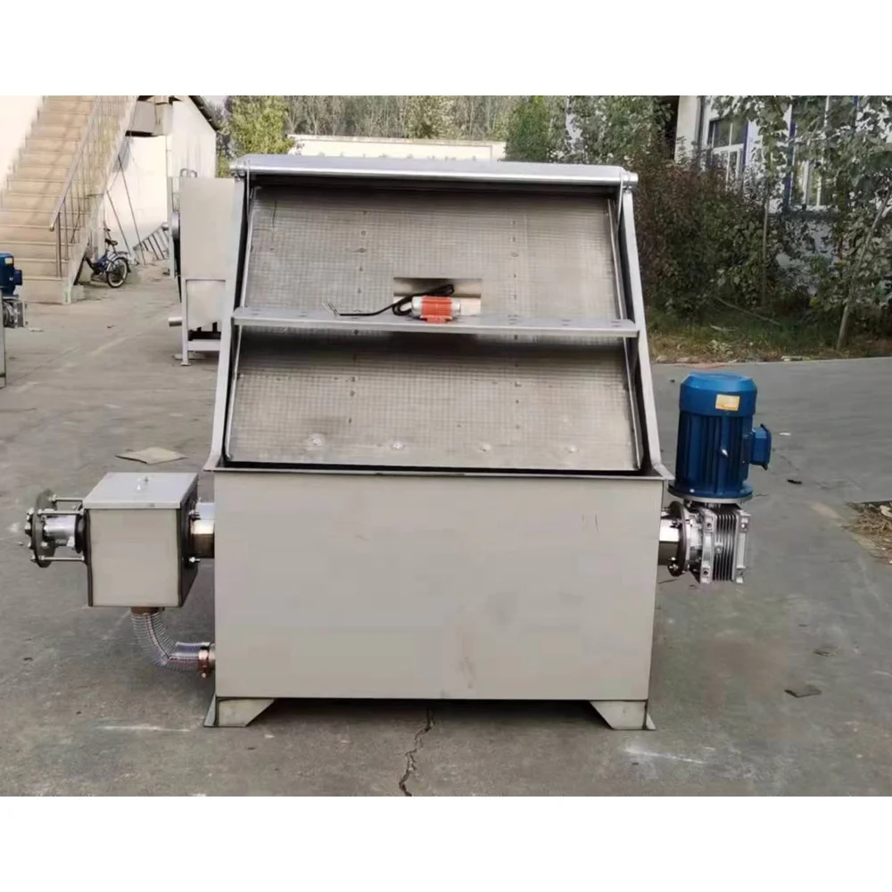 Farming equipment Poultry excrement dry and wet separator cow dung machine