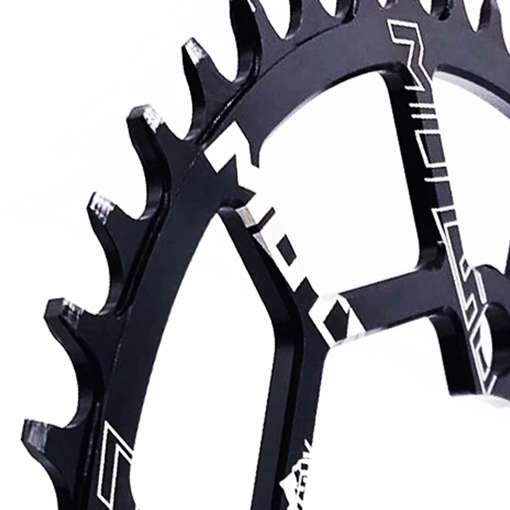 Дорожный велосипед Bicycle_Crankset и звездочка для велосипеда mtb алюминиевый сплав круглой формы с одной скоростью 104BCD 40/42/44/46/48/50/52T узкая широкая цепь из