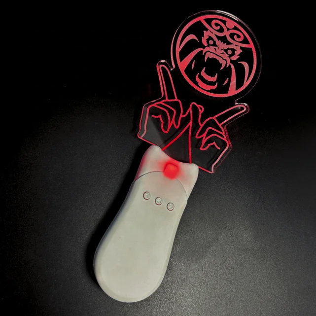 luminous hand lamps concert stocking popular party event accessories led light stick acrylic handle flashing led stick colorful
