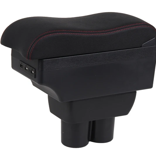 Central armrest trunk for Jimney automobile leather material for car armrest storage box