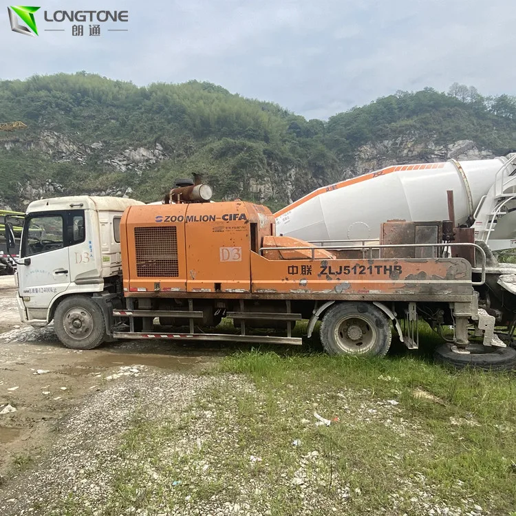 New Type Country V City Concrete Pumping Highly Efficient 37m 34 Meter Concrete Boom Pump Truck