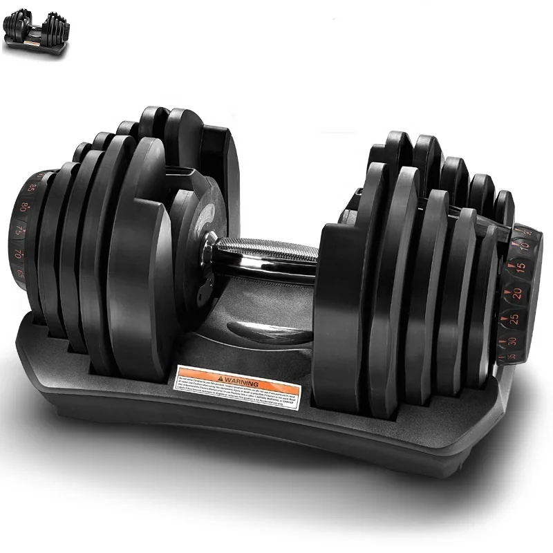 
Gym Fitness Equipment Western American Hot sale New Dumbbell set Adjustable 40kg 90lb 