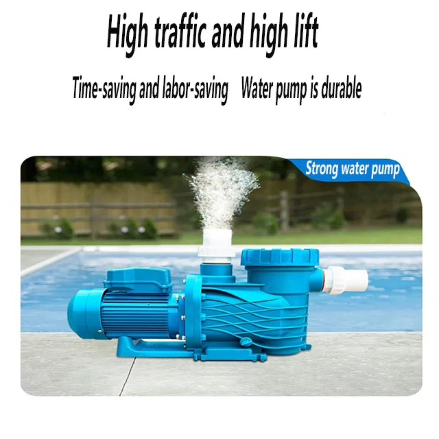 2023 Hot Sale High Quality Electric Pool & Water Pump 1-2hp Cover & Cleaner 3hp Power
