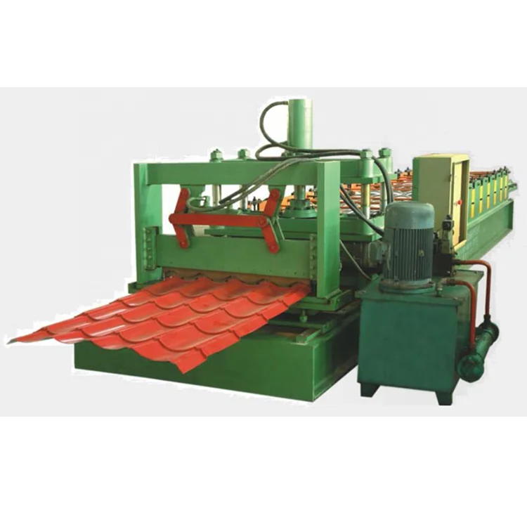 Glazed Tile Cold Formed Roofing Sheet Steel Profile China Manufacturer Cold Bending Forming Machine