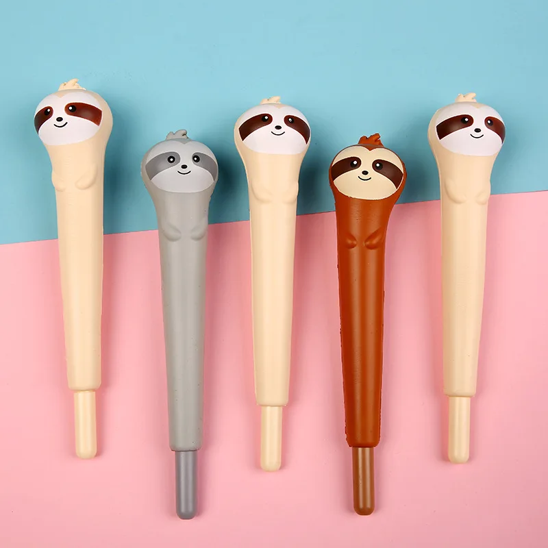 Красочная кавайная офисная Канцелярия подарок ручка Радужный цвет тело мультфильм Русалка хвост гелевые чернила для детей