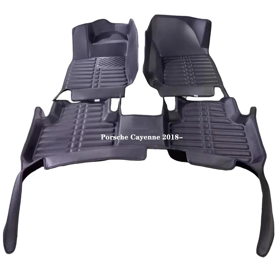 Водонепроницаемый кожаный 3d автомобильный коврик для Porsche 911