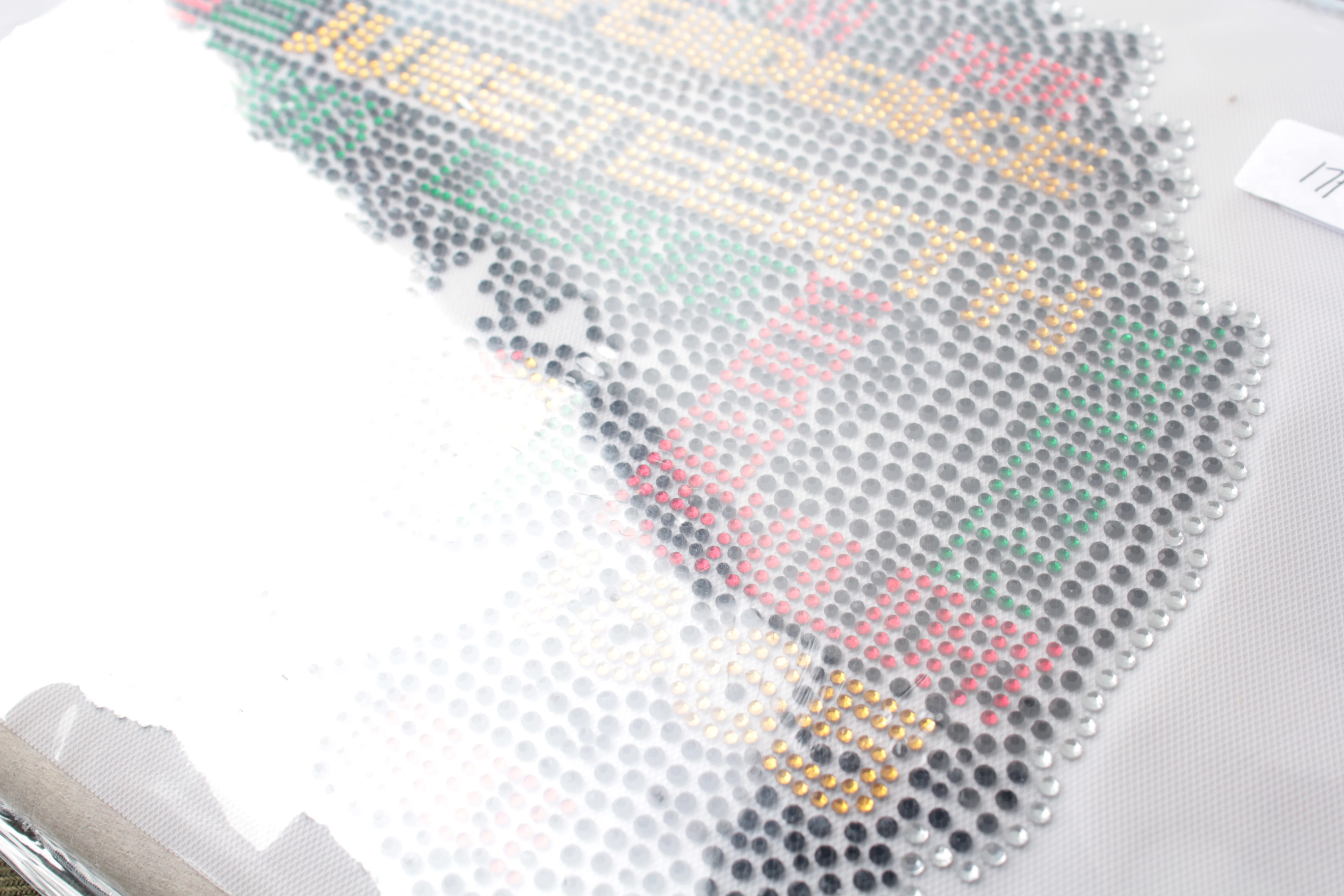 Afro Girl Rhinestone Transfer Wholesale Women Design Heat Transfer Rhinestone For Garment