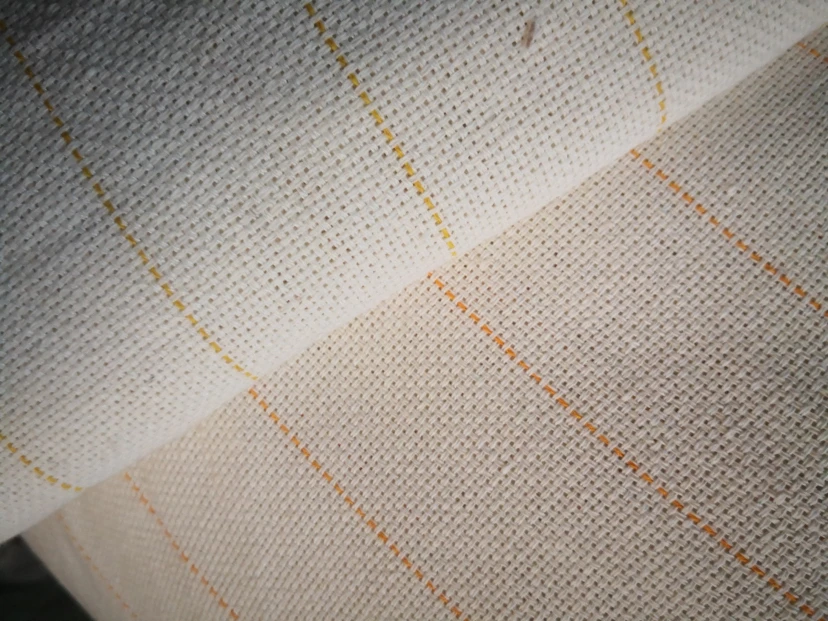 Primary color tufting fabric, carpet base fabric, cotton and polyester blended tufting fabric