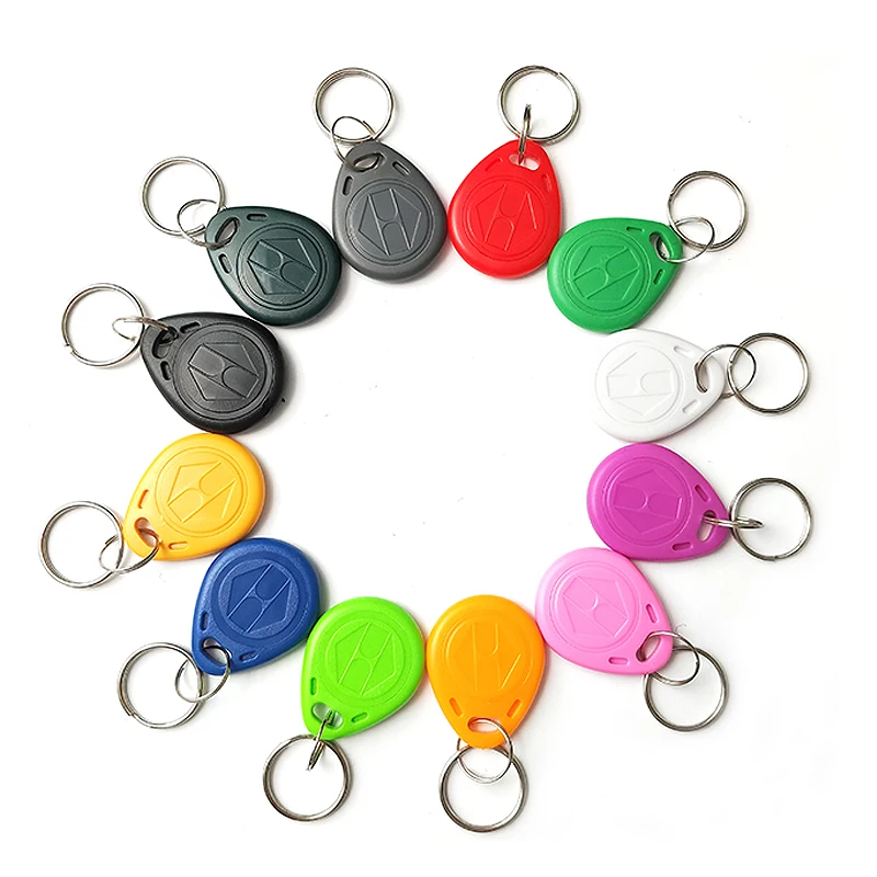  EM4305 125khz Copy Rewritable Writable Rewrite keyfobs RFID Tag Key Ring Card Proximity Token Badge